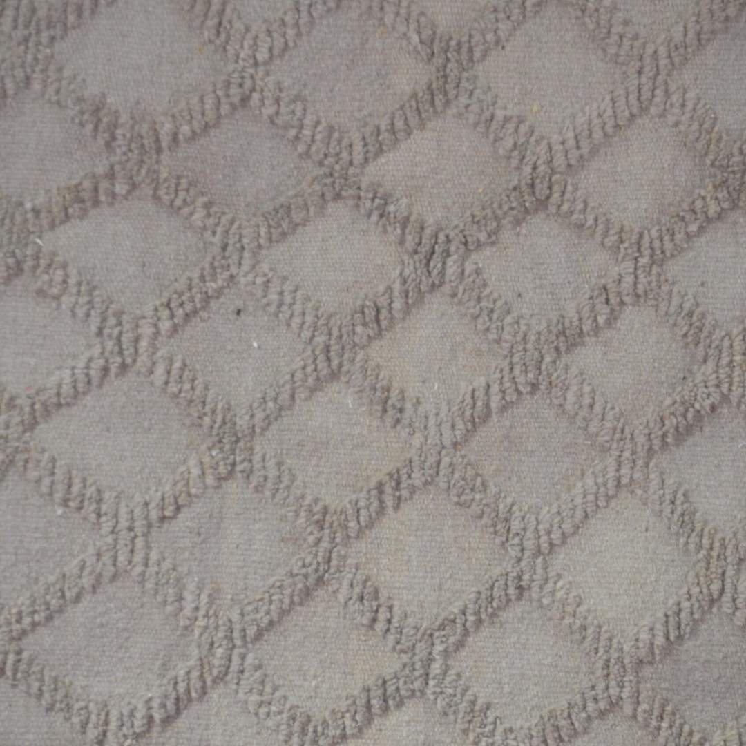 Beige Berber rug in pure handmade wool