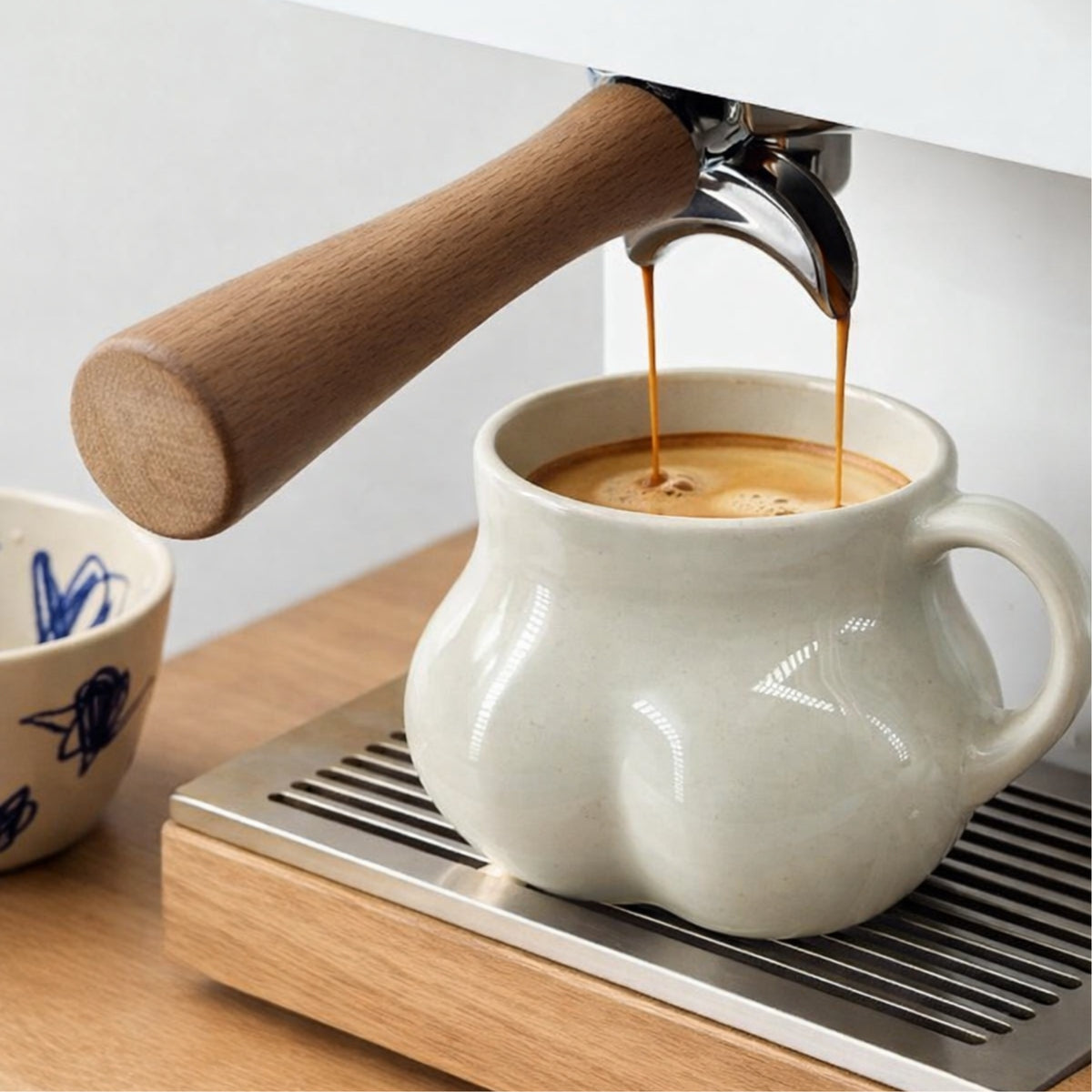 Tasse Booty en céramique blanche