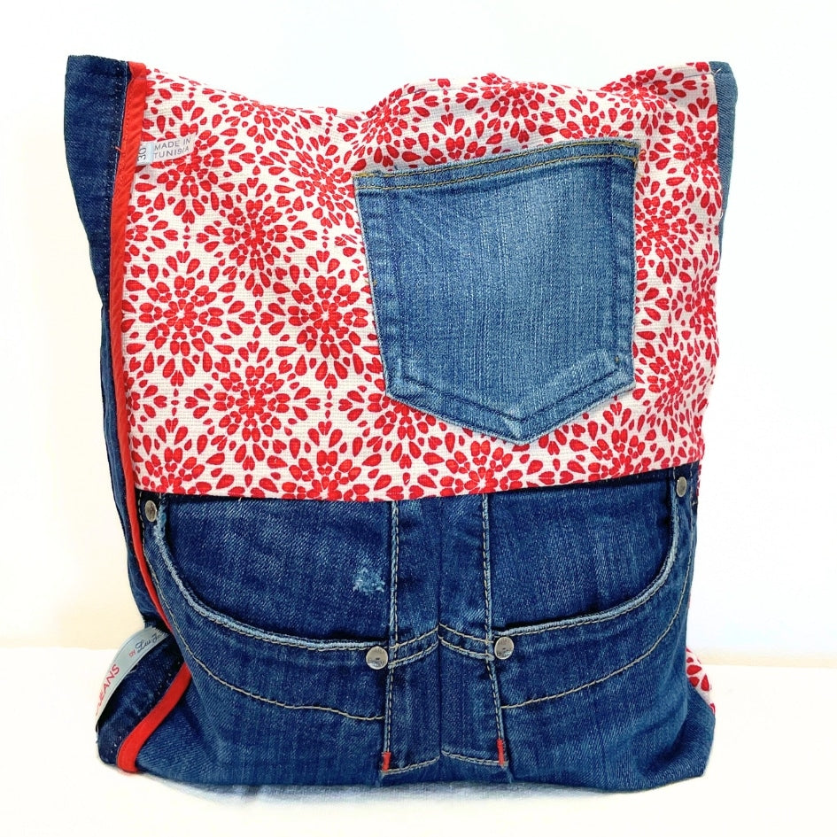 Tote Bag en Jean Recyclé – Sac Upcyclé Éthique & Fait Main