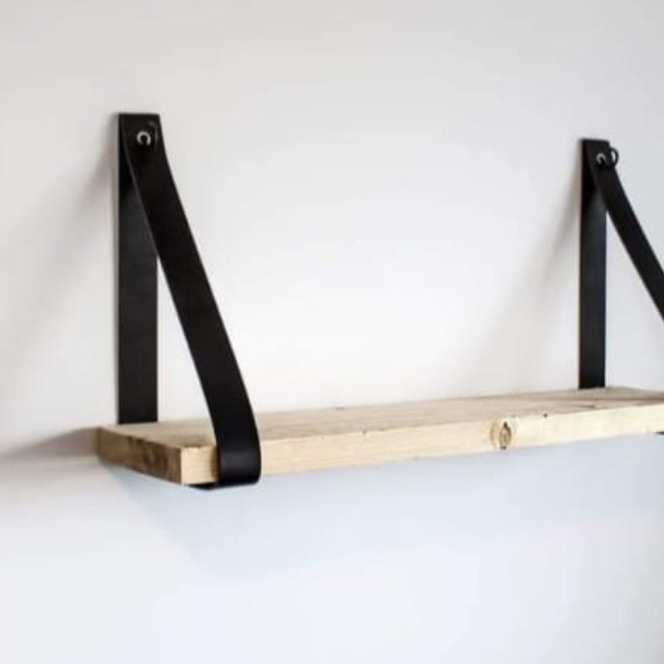 étagère murale design en cuir pour un intérieur chic et tendance