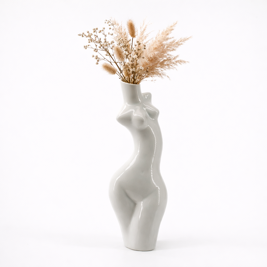Vase avec une forme de courbure féminine "Dance"