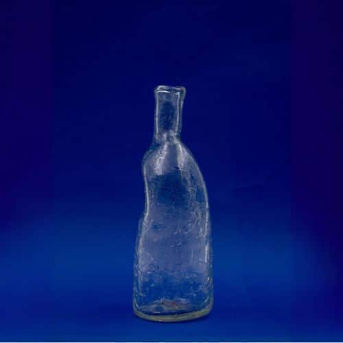 Vase en bouteille en verre réutilisable la résistante