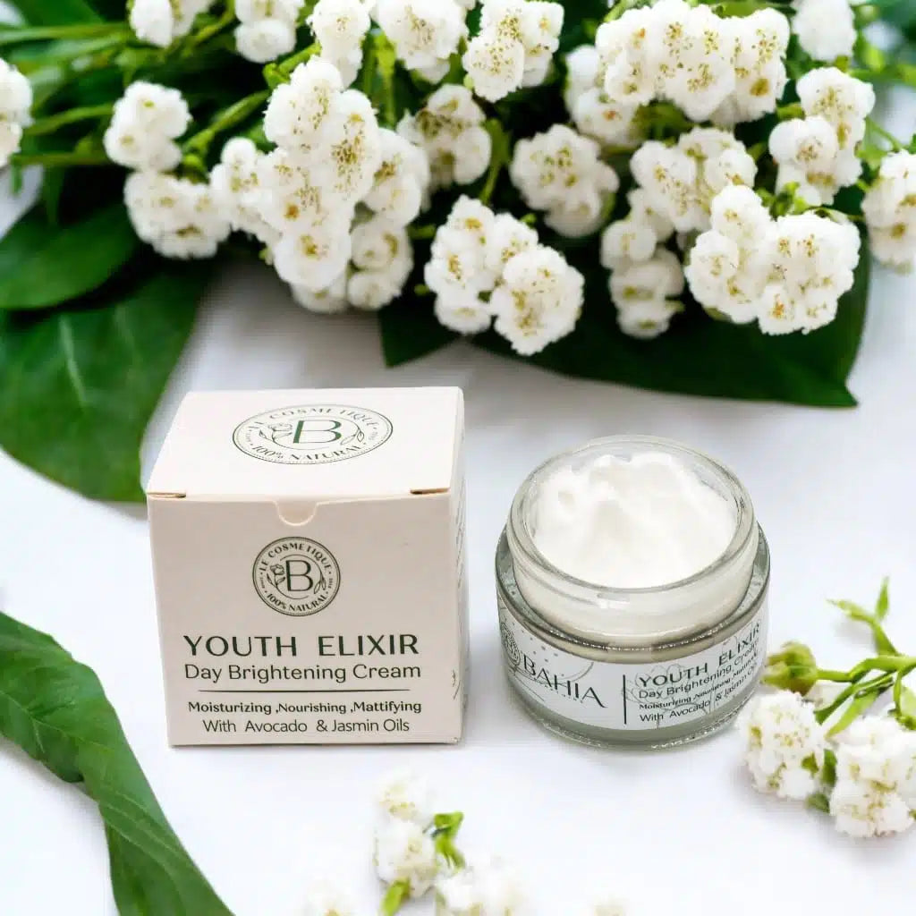 Youth Elixir, soin visage creme hydratante de jour, nourrissant et protecteur produits de beauté
