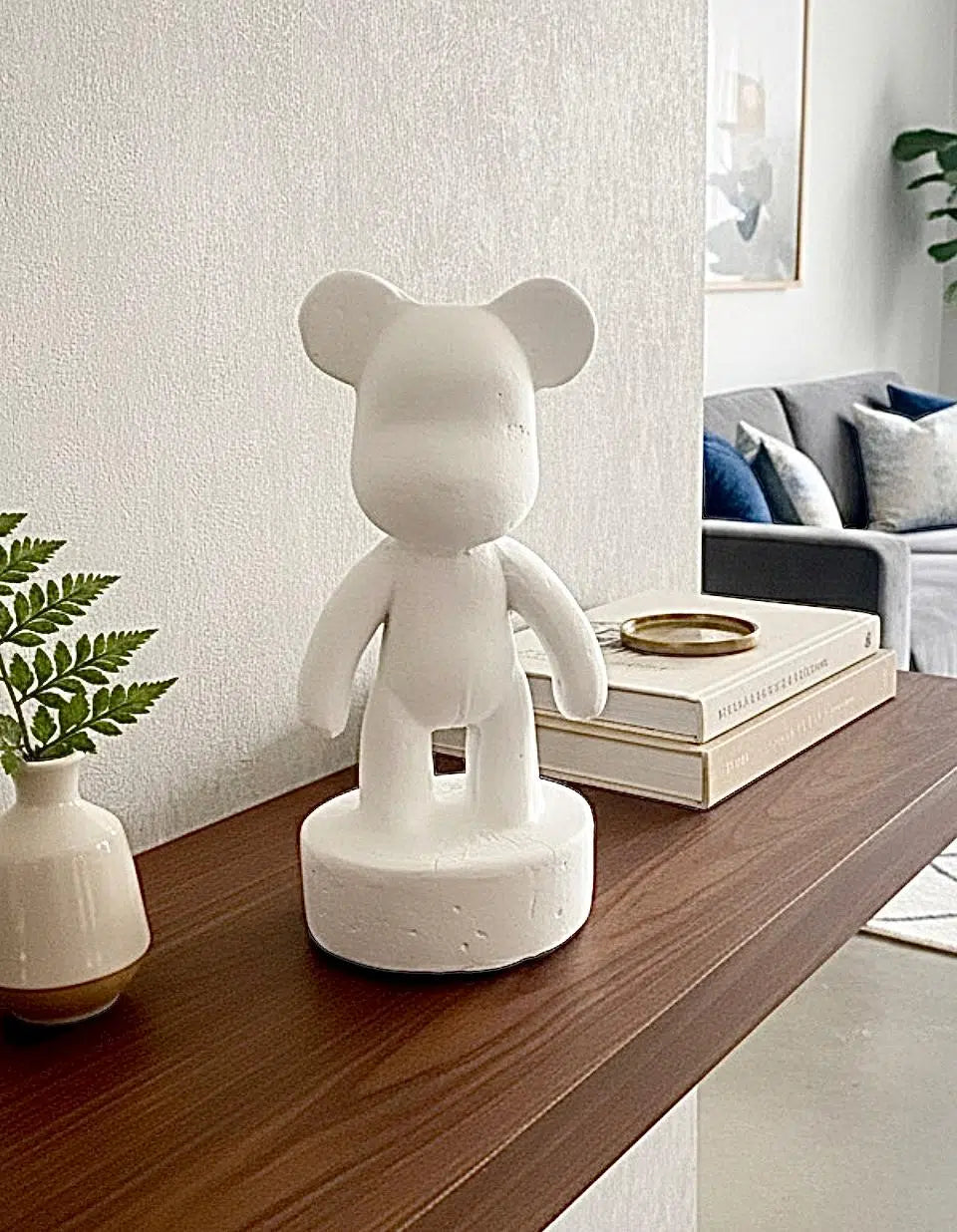 Sculpture LOOPY en béton fibré