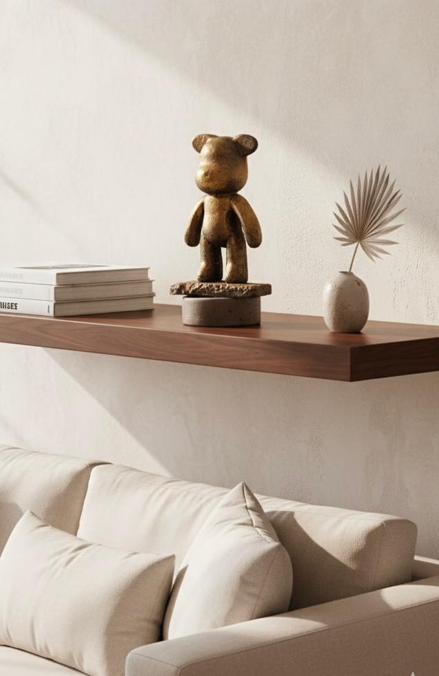 Sculpture LOOPY en béton fibré