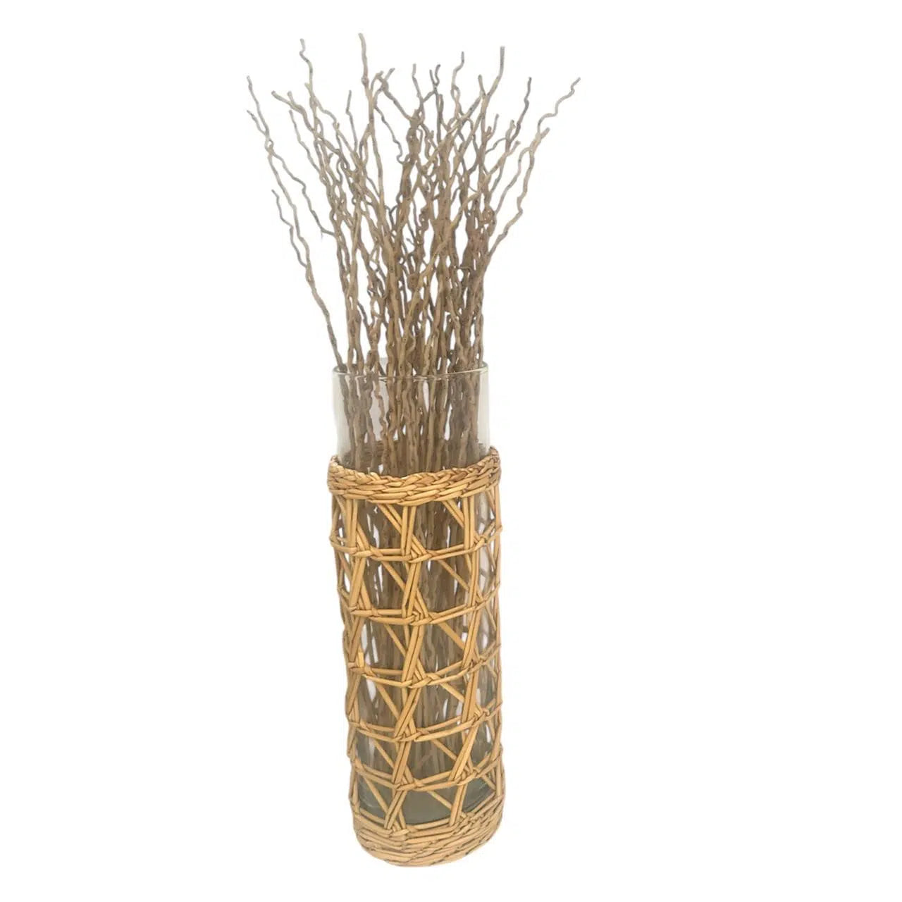 Duo de vases bohèmes – H 25 cm