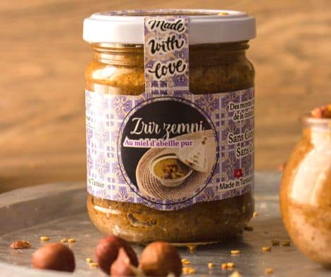 Zrir Zemni mélange de noisette sésame et miel irrésistible