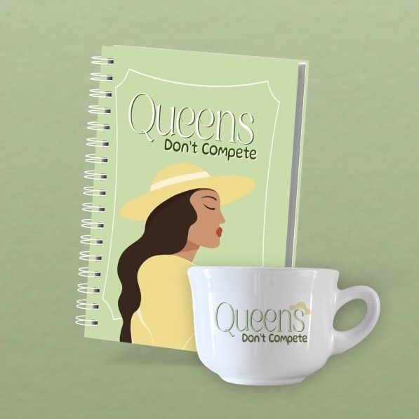 cadeau femme Queens Don't Compete Duo pour une vie inspirée