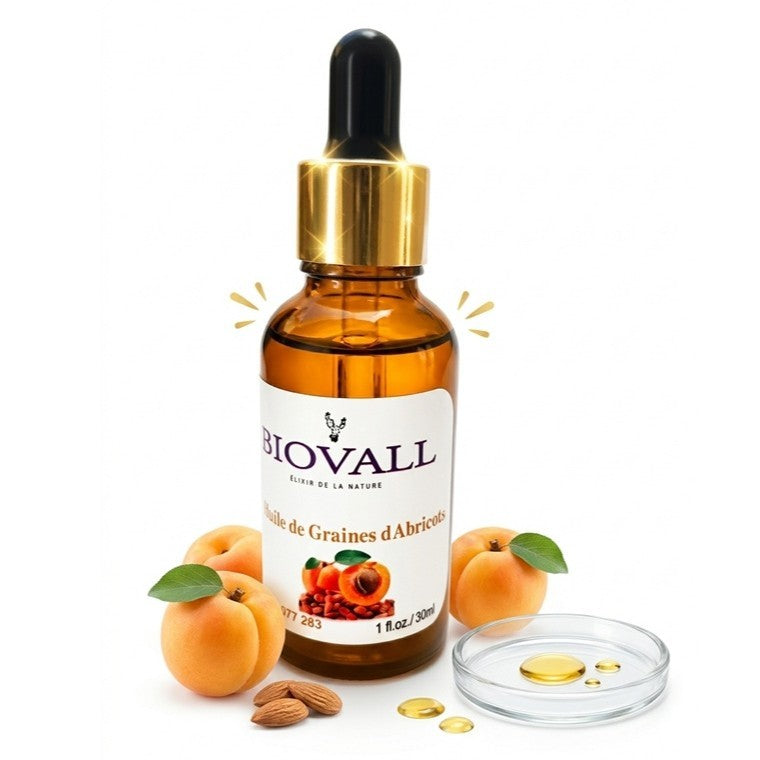 Huile abricot pure pour une peau éclatante et nourrie