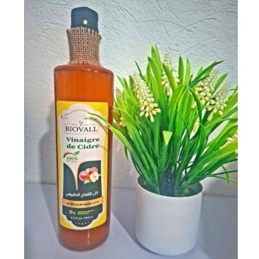 Vinaigre de cidre pur pour une santé éclatante 750 g