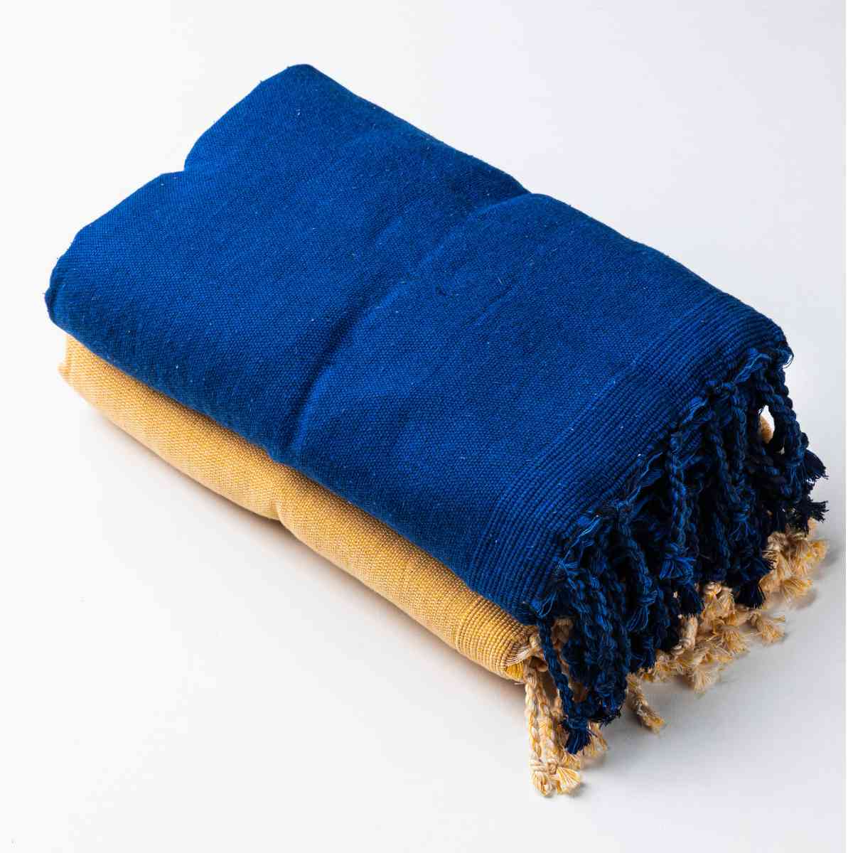 Fouta éponge Bleu