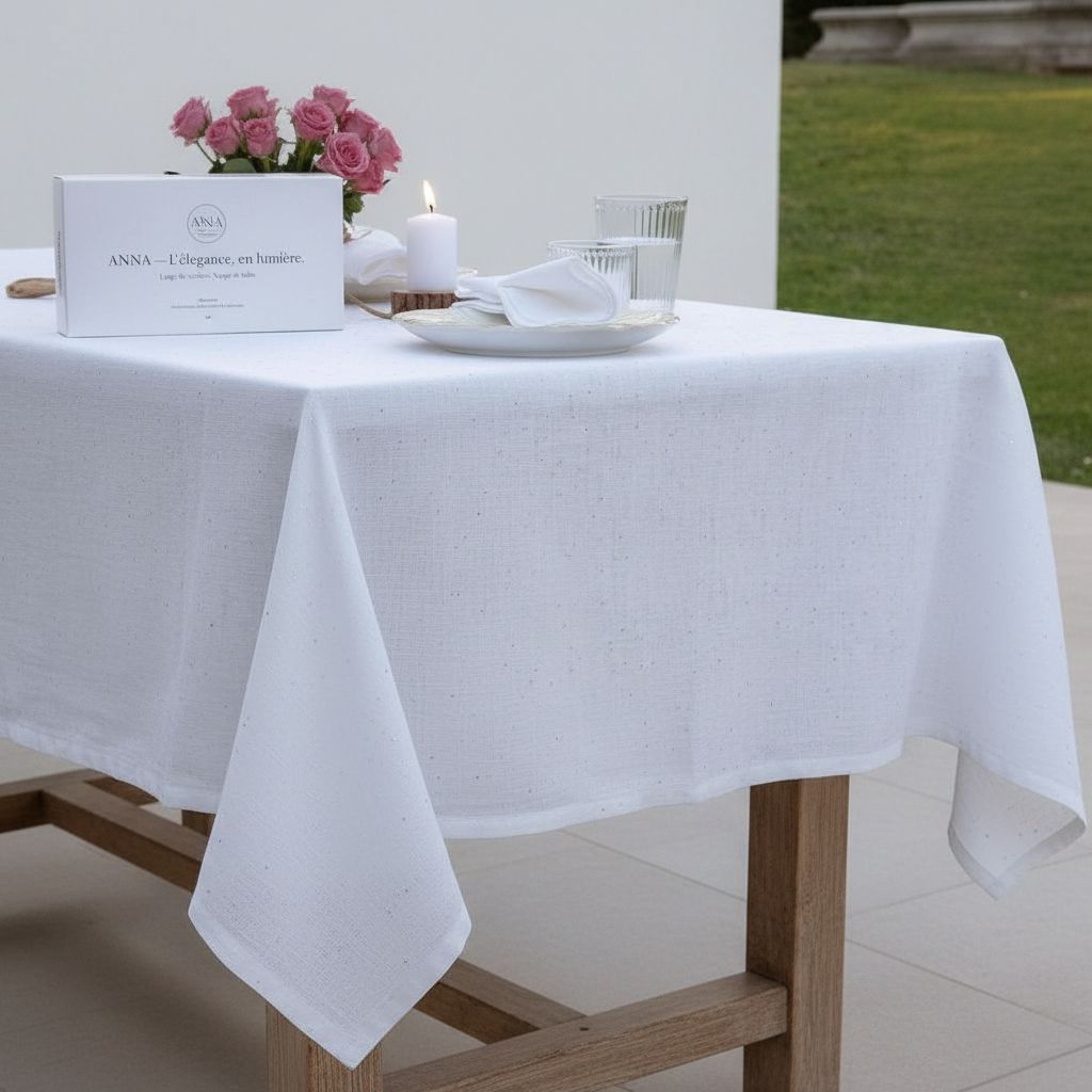 Nappe élégante pour des dîners raffinés et inoubliables