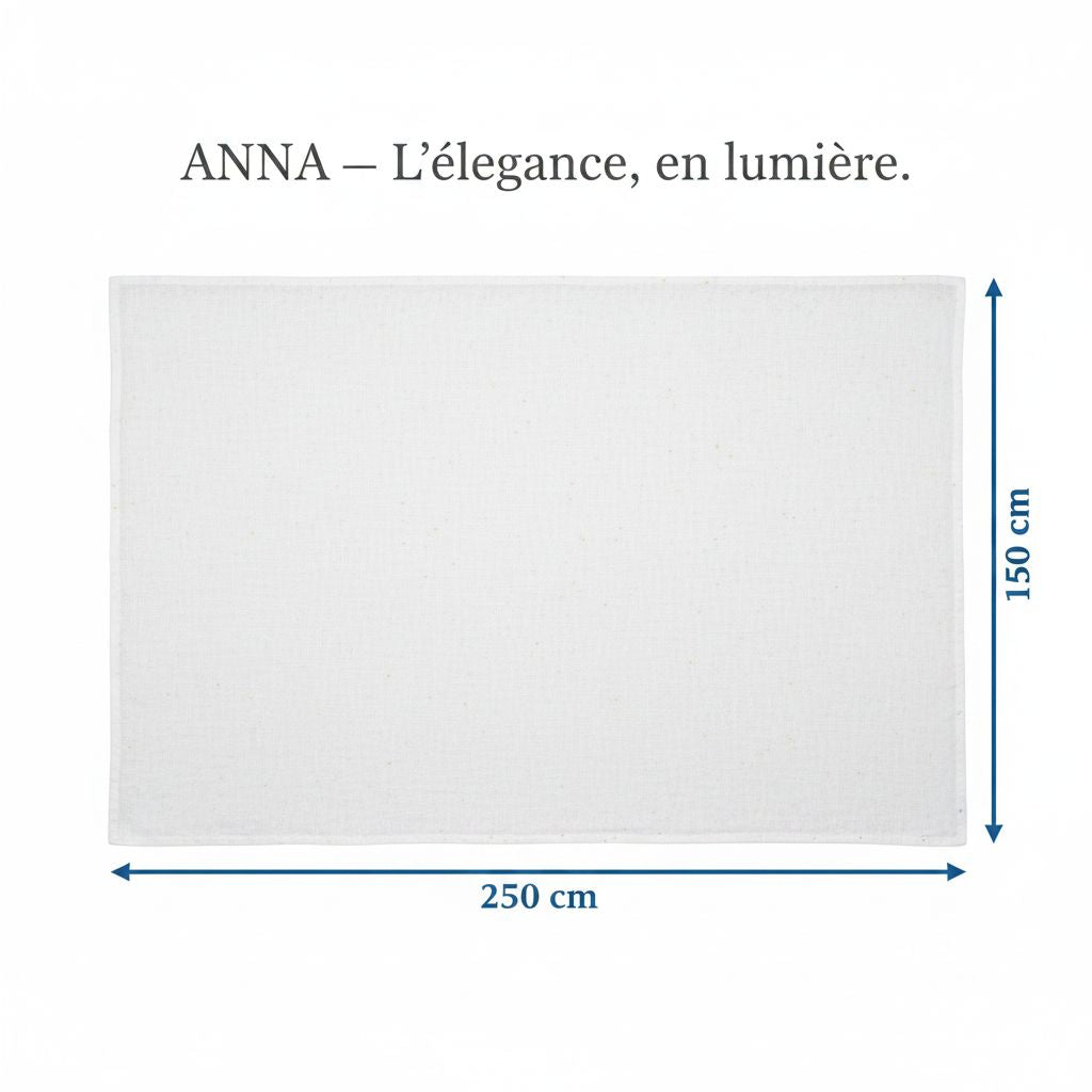 Nappe élégante pour des dîners raffinés et inoubliables