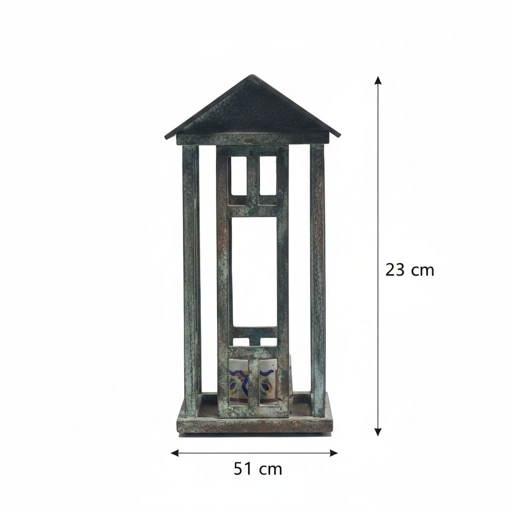 Abajour bois design élégant pour une ambiance chaleureuse 51x23x23