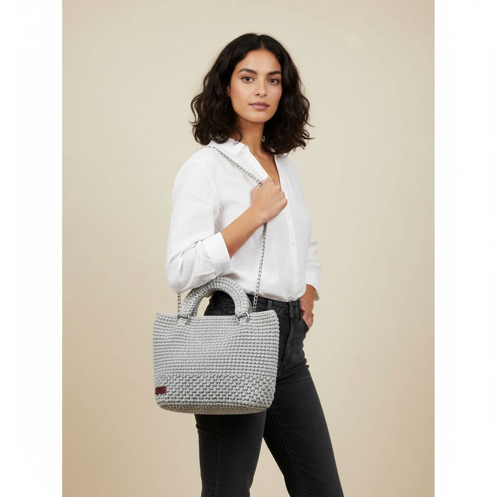 sac argent élégant et exclusif pour un style irrésistible