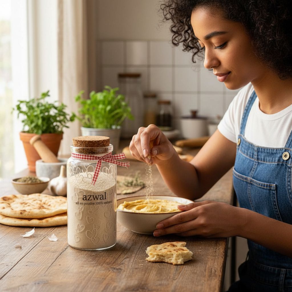 Ail en poudre premium pour des plats savoureux irrésistibles