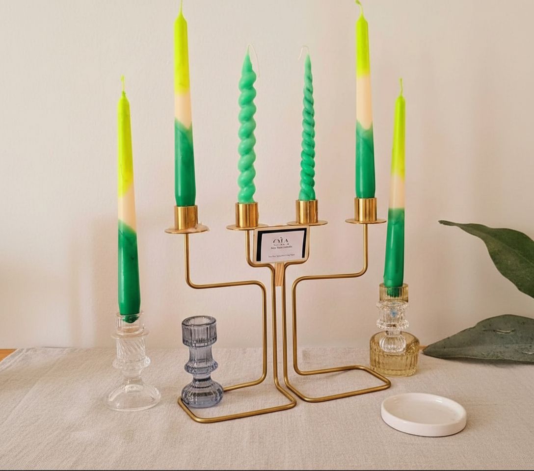 Bougie décorative artisanale pour une ambiance unique et chaleureuse