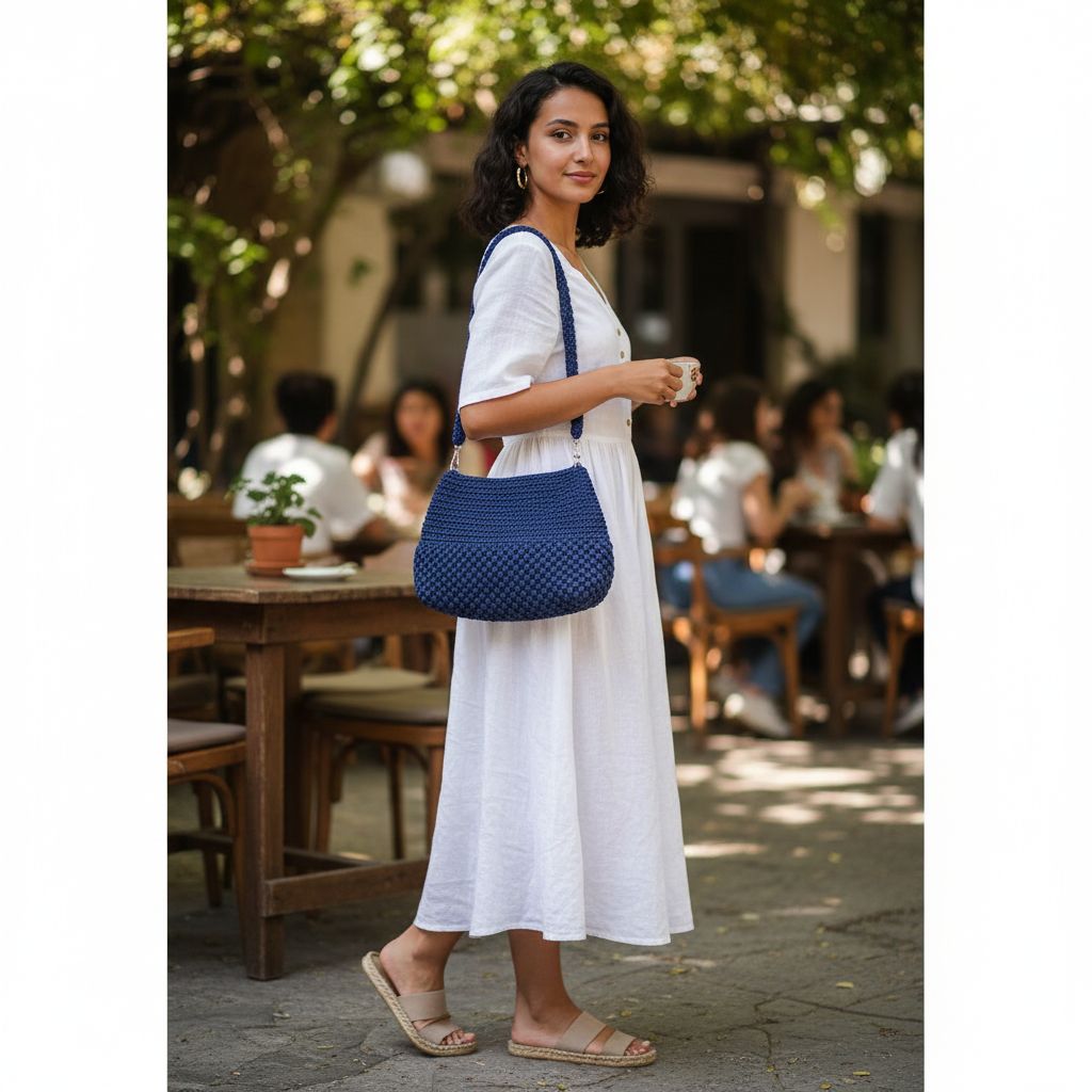 sac en crochet Bella le must have pour un style unique