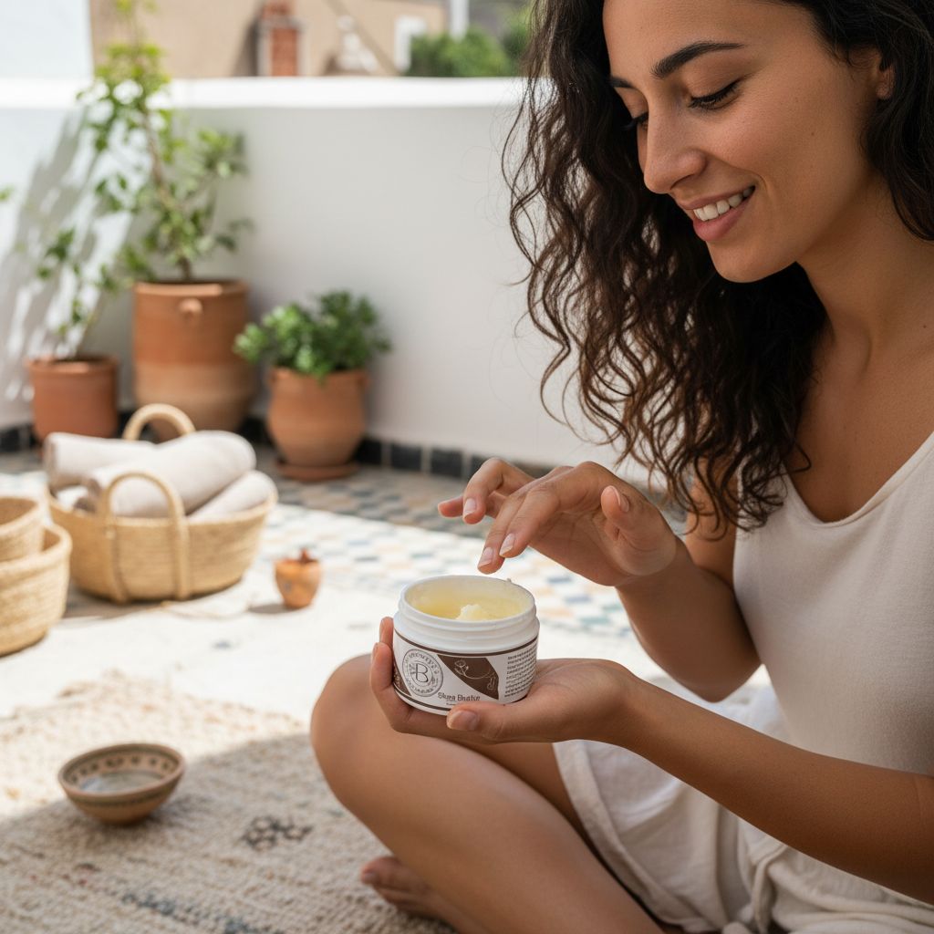 Beurre de karité nourrissant pour une peau éclatante et douce