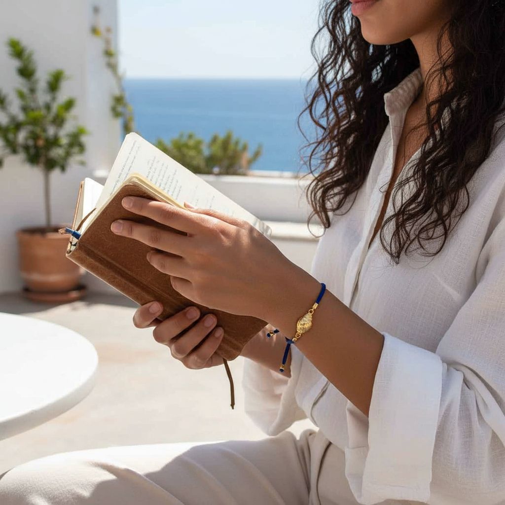 Bracelet bleu ajustable cocuages pour un style unique et élégant