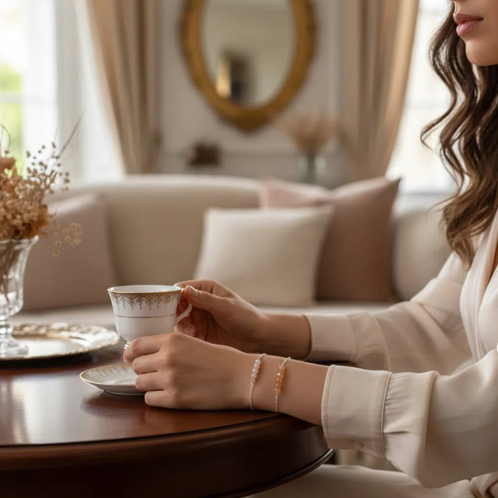 Bracelet perle cristallia