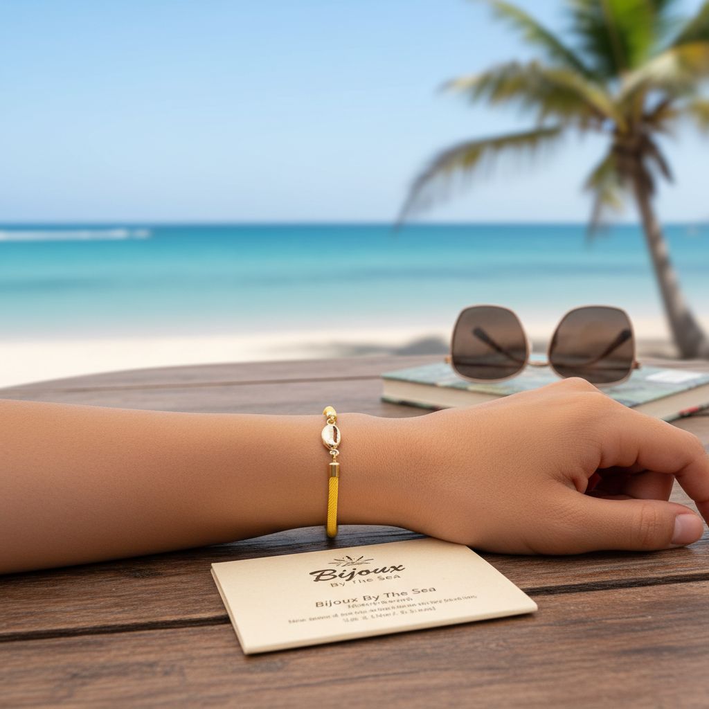 Bracelet jaune ajustable été pour un style irrésistible