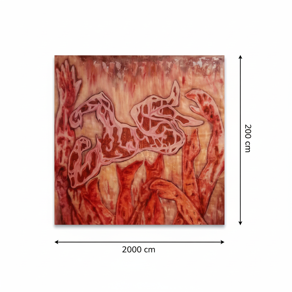 tableau moderne révélateur des luttes humaines et de la résilience