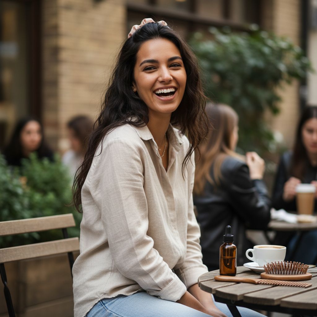 Chouchou satin peche rosé bebe clair confort et élégance