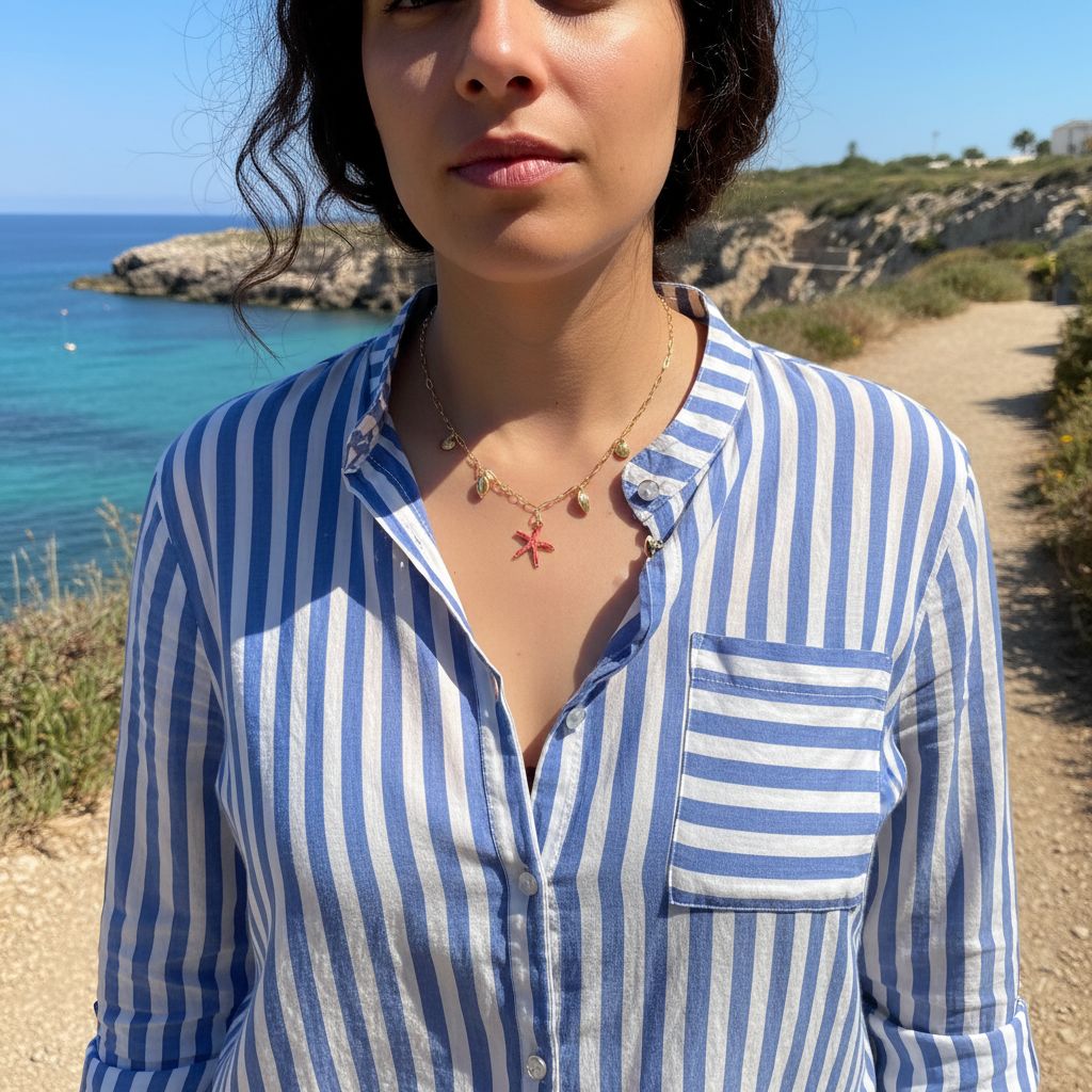 Collier doré été tendance pour une allure irrésistible