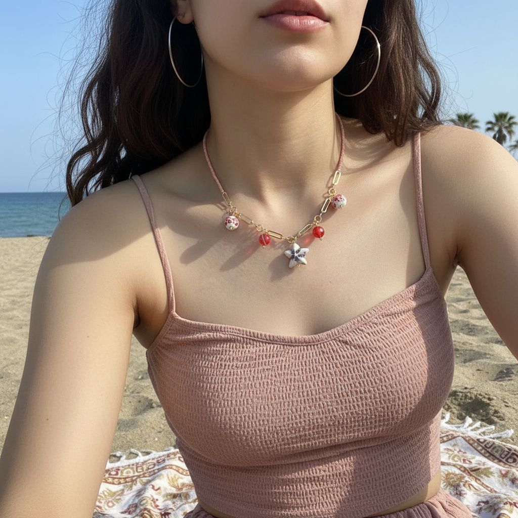 Collier boho exclusif pour un style plage irrésistible