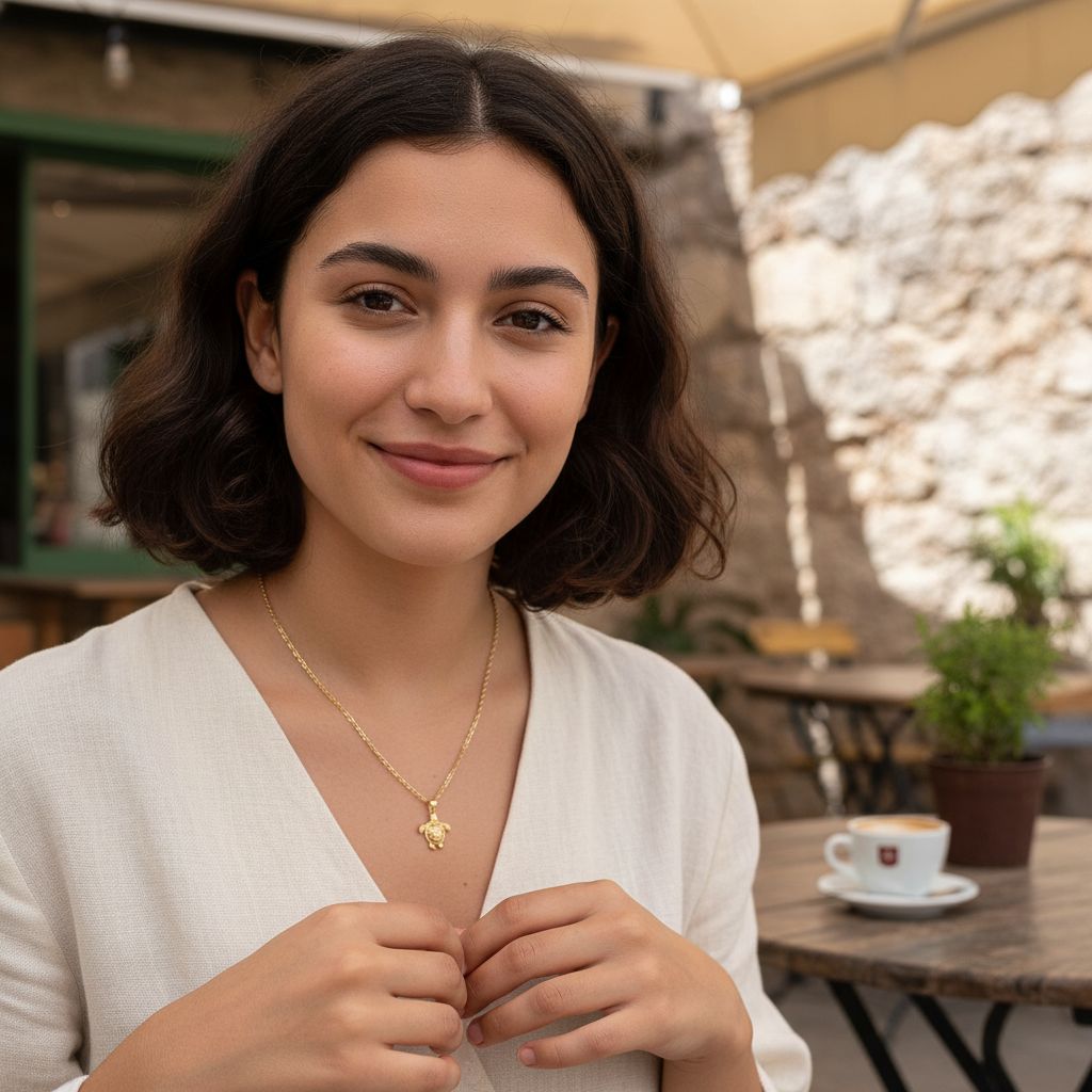 Collier tortue chic pour un style unique et irrésistible