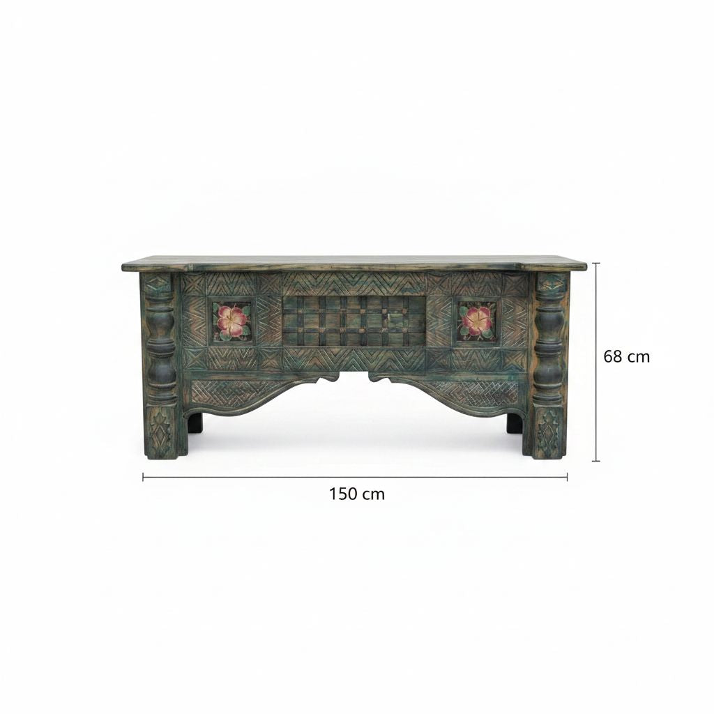 Console antique en bois pour un charme intemporel et unique