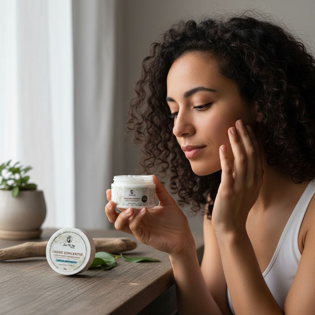 Crème hydratante concentrée pour une peau nourrie et radieuse