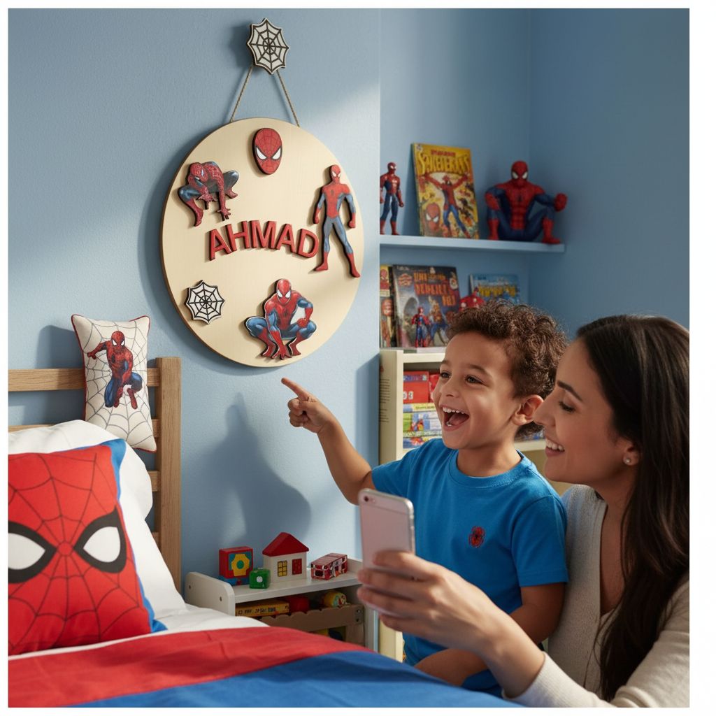 Décoration murale superhéros pour un intérieur unique et stylé