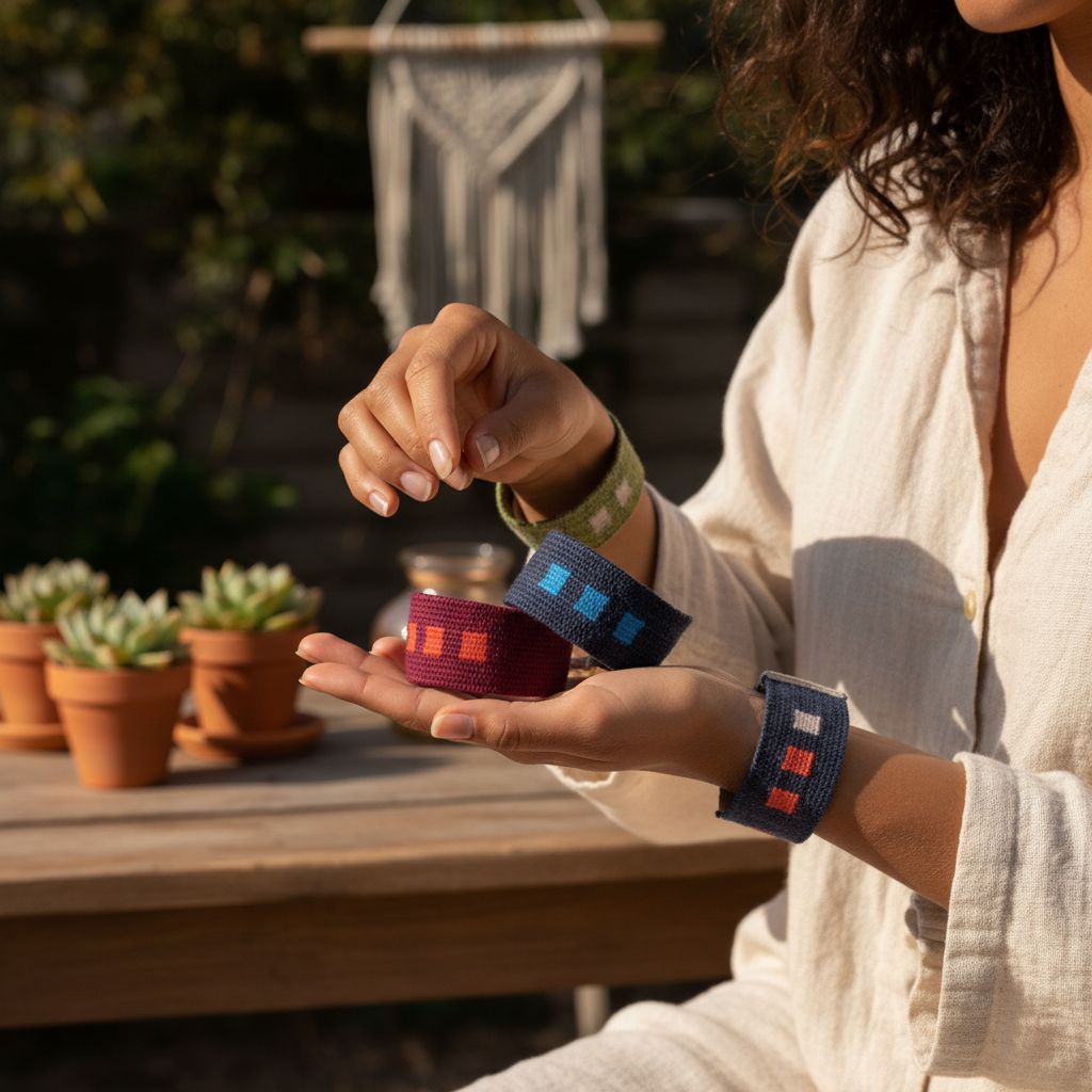 Bracelets tissés uniques en couleurs pour un style irrésistible