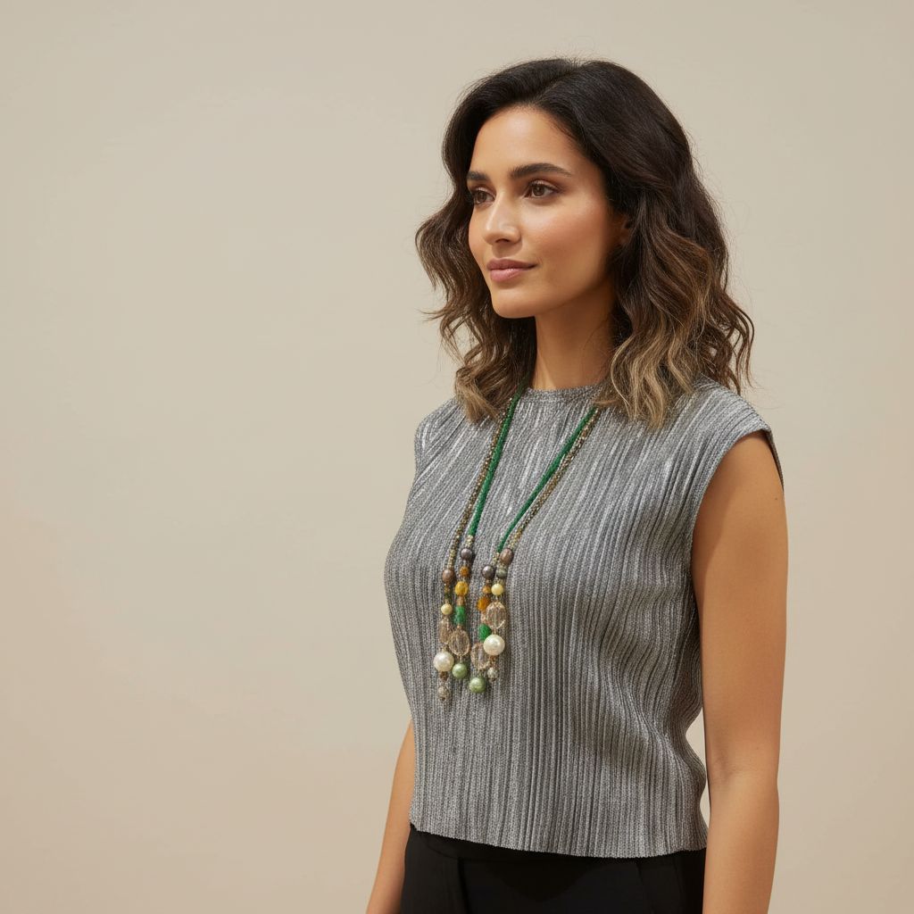 Sautoir chic en duo pour un style irrésistible et élégant