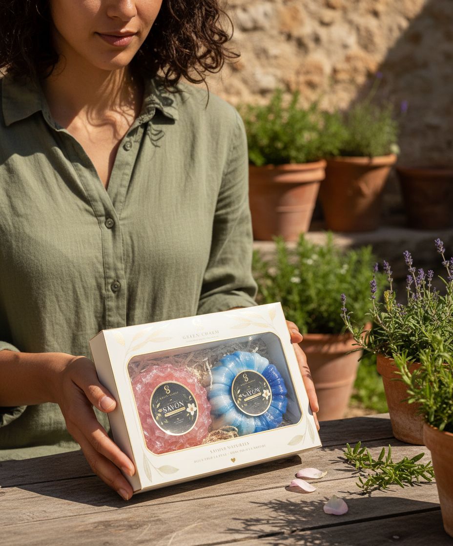 savon naturel Duo Éclat pour une peau douce et éclatante