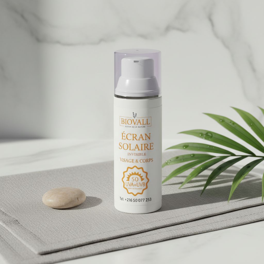 Écran solaire invisible léger pour une protection optimale