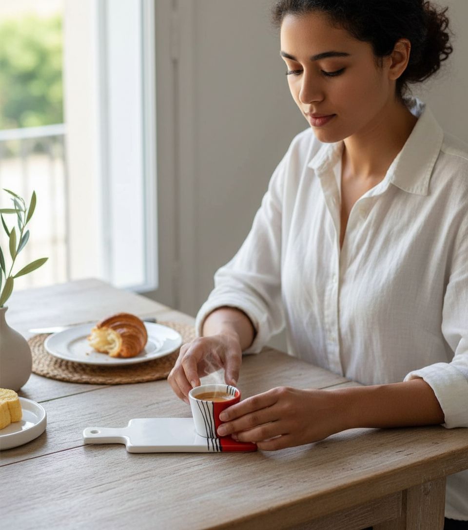Tasse céramique unique pour des moments créatifs inoubliables