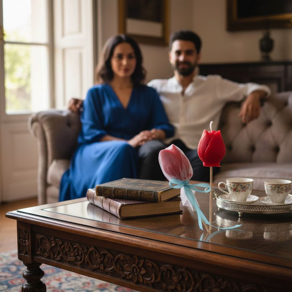 bougie rose luxe pour une ambiance romantique et apaisante