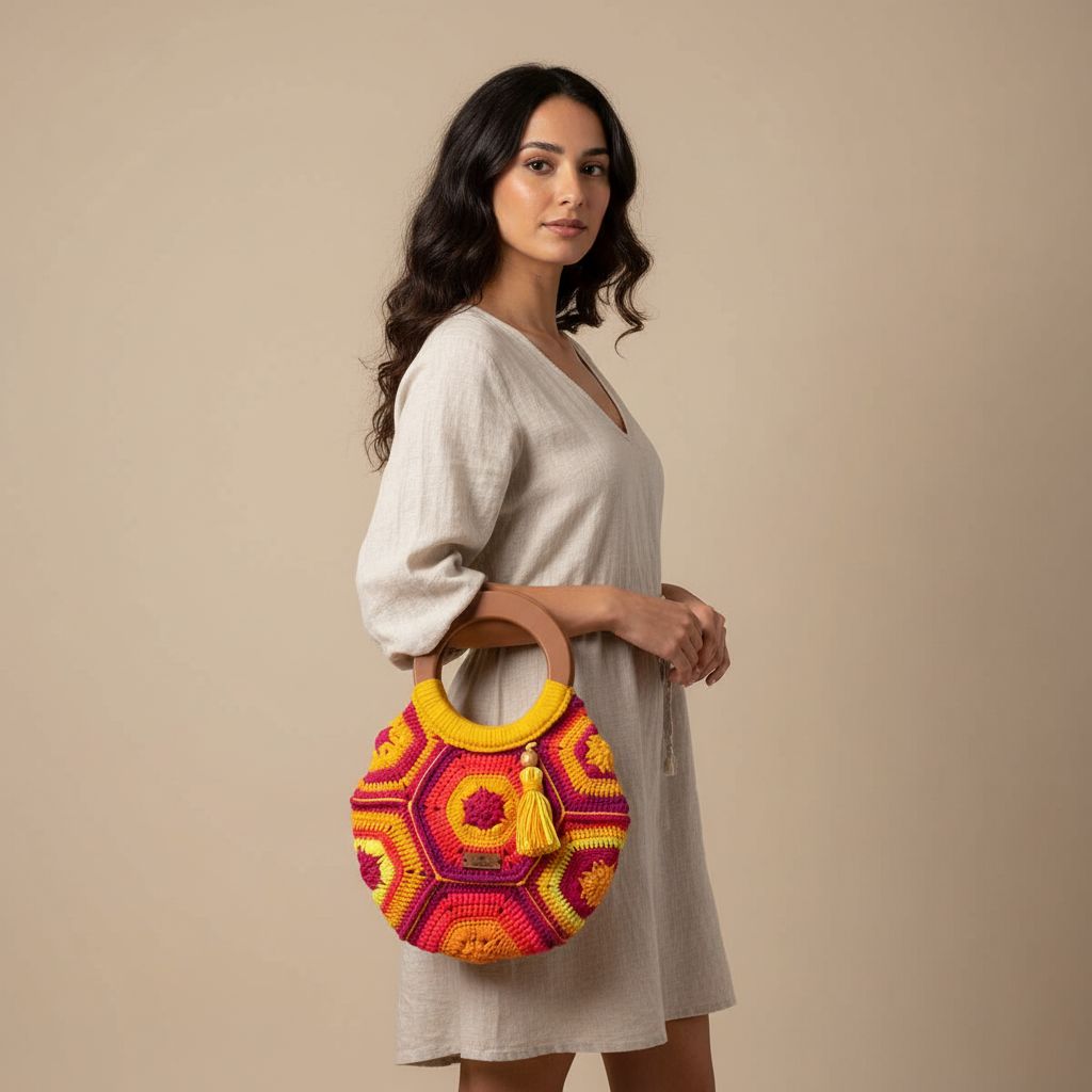 Sac crochet élégant pour un style unique et tendance