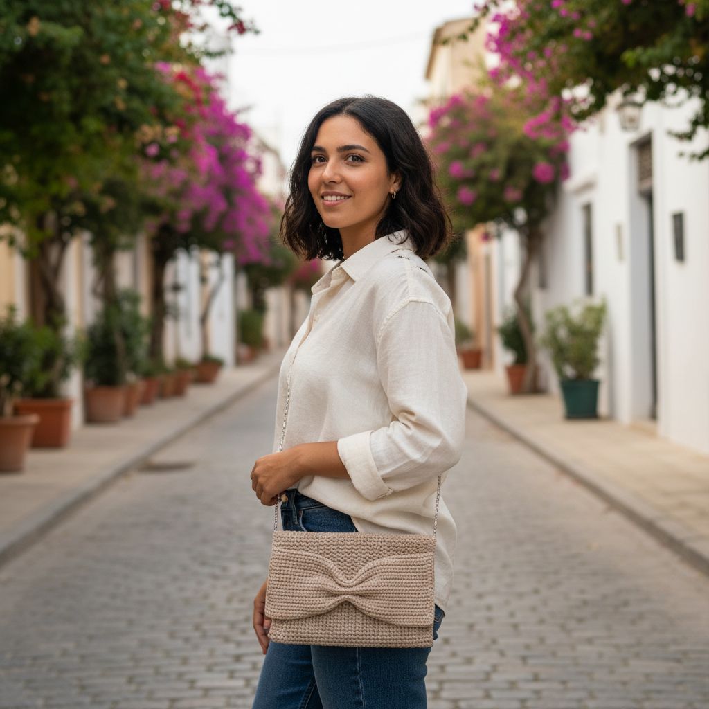 sac en crochet chic et exclusif pour un style inégalé