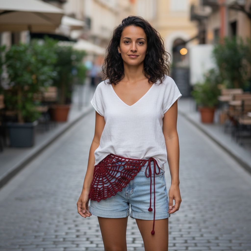 Foulard de hanches élégant pour un style irrésistible et unique