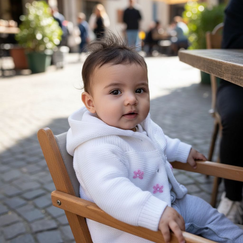 Gilet nouveau né en coton doux couleur bleu rose blanc exclusif