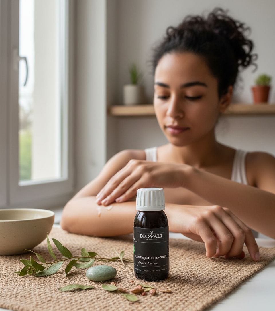 huile lentisque bienfaits premium pour une peau éclatante 60 g