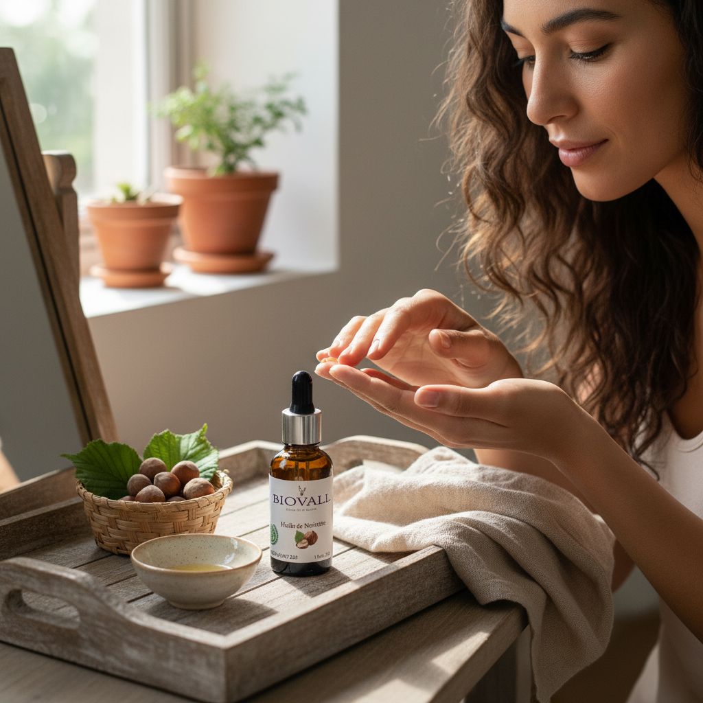 Huile de noisette premium pour un soin nourrissant exceptionnel