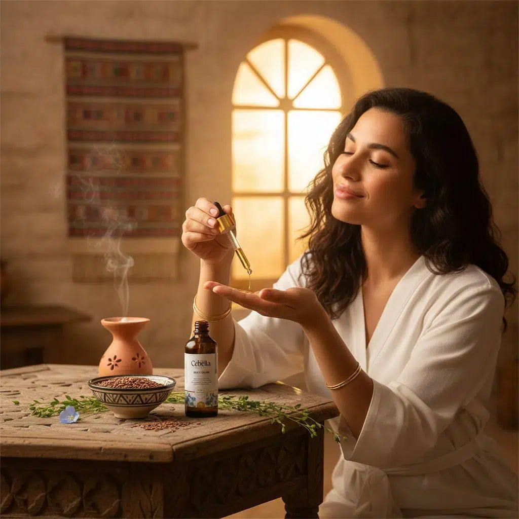 Huile de lin pure 100 ML pour une beauté éclatante
