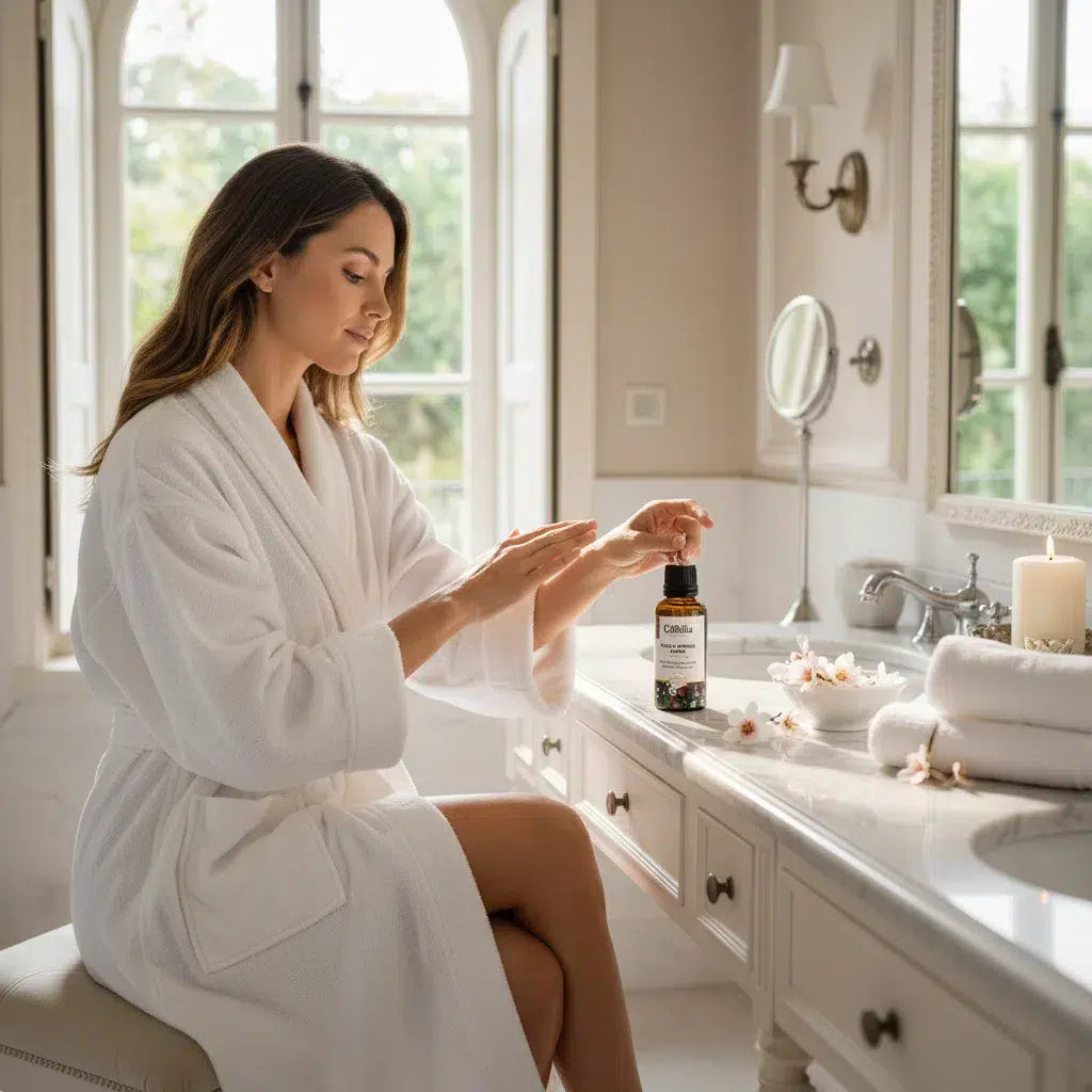 huile amande amère 30ml soin hydratant et anti-âge premium