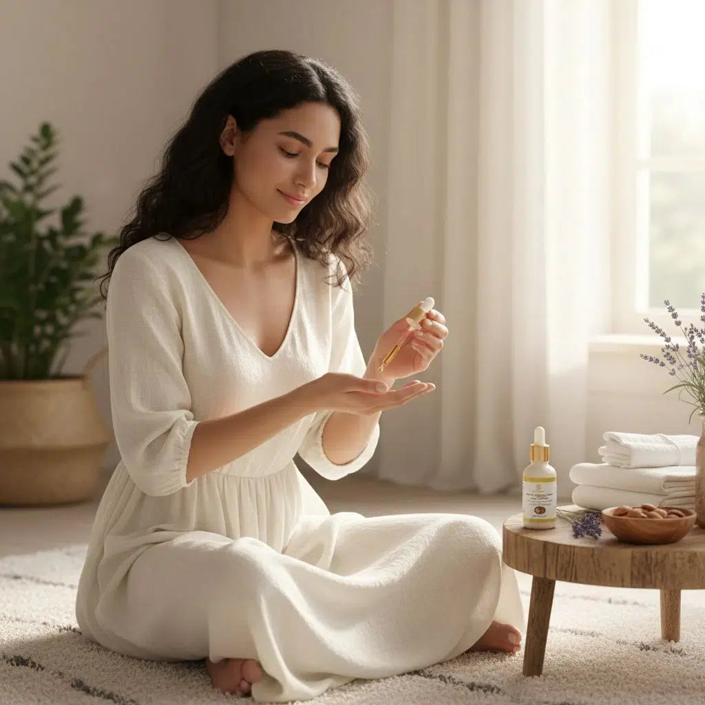 Huile de noyaux d'abricot pure pour une peau éclatante et nourrie