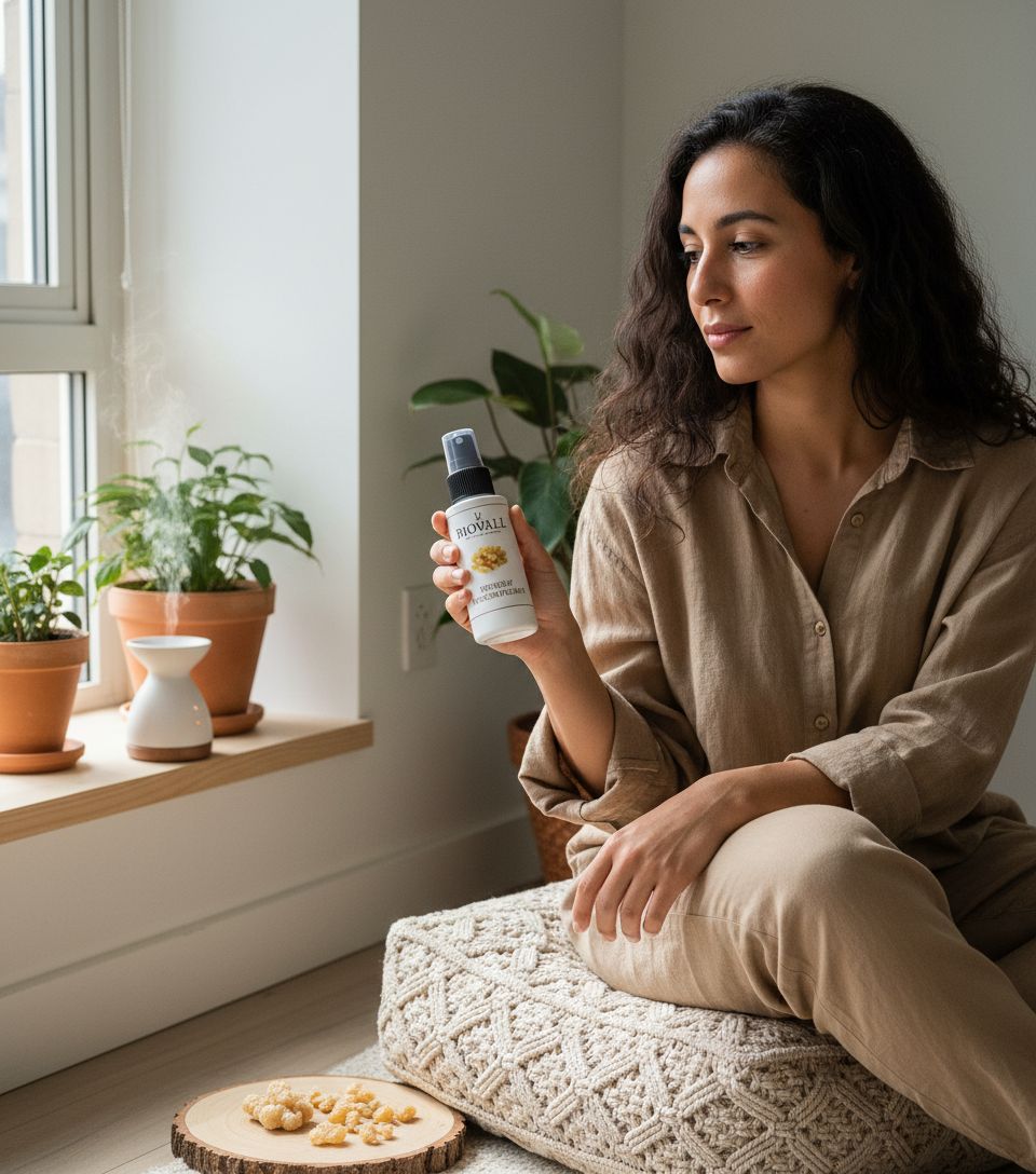 Hydrolat d'encens pur pour une ambiance relaxante et spirituelle